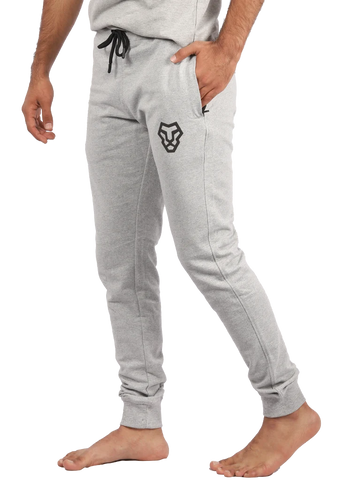 Bottoms Trousers Comfort Heather_Grey Cotton