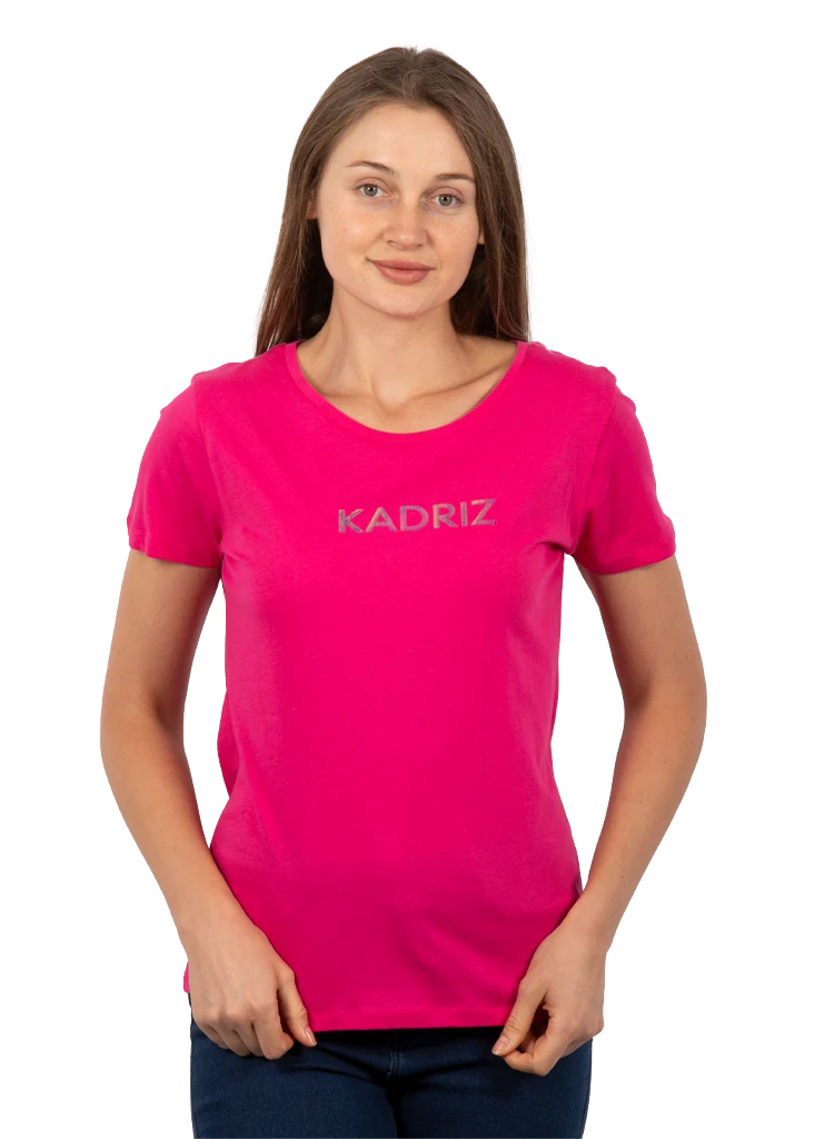 Designed T-shirt Comfort Pink Lycra