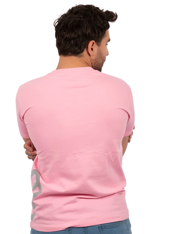 Designed T-shirt Comfort Baby Pink GSM