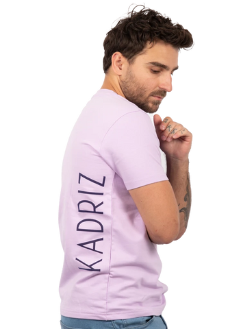 Designed T-shirt Comfort Light Purple GSM
