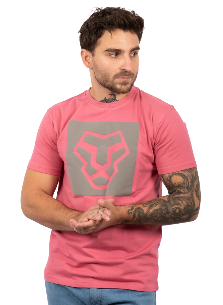 Designed T-shirt Comfort Pink GSM