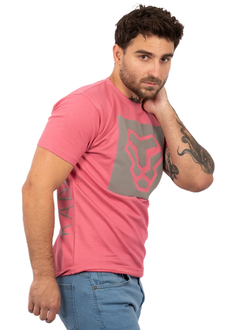 Designed T-shirt Comfort Pink GSM