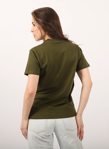 Designed T-shirt Unisex Olive Green GSM