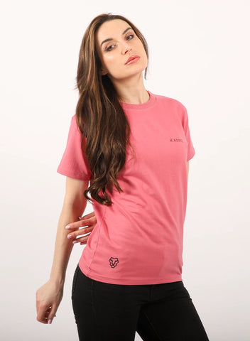 Designed T-shirt Unisex Rouge Pink GSM