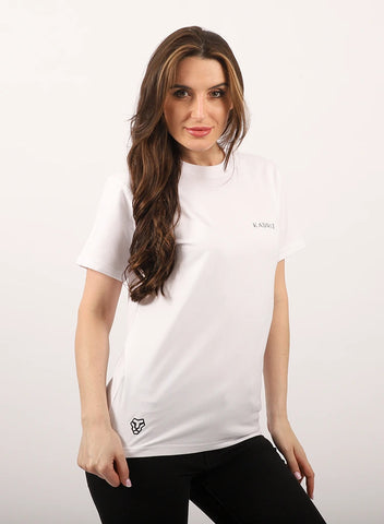 Designed T-shirt Unisex White GSM