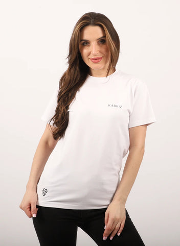 Designed T-shirt Unisex White GSM